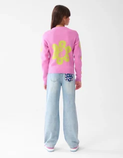 Printed Trui Roze