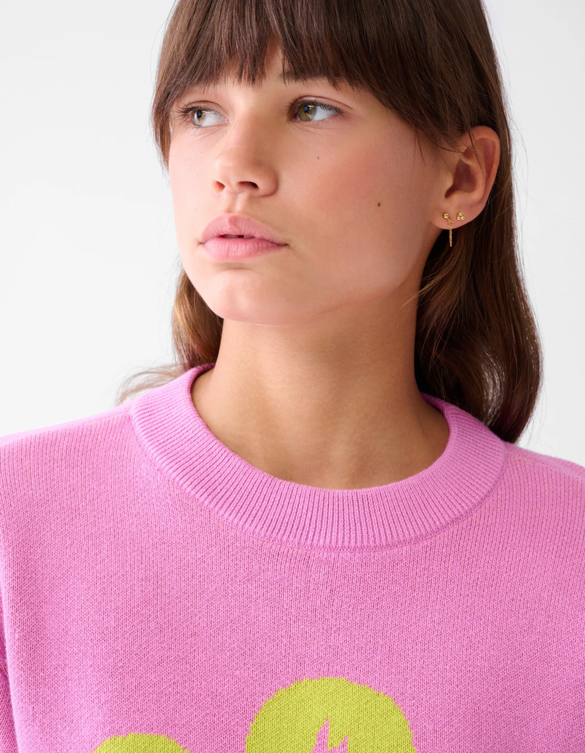 Printed Trui Roze