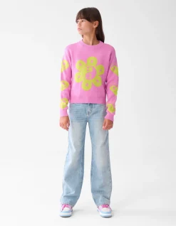 Printed Trui Roze