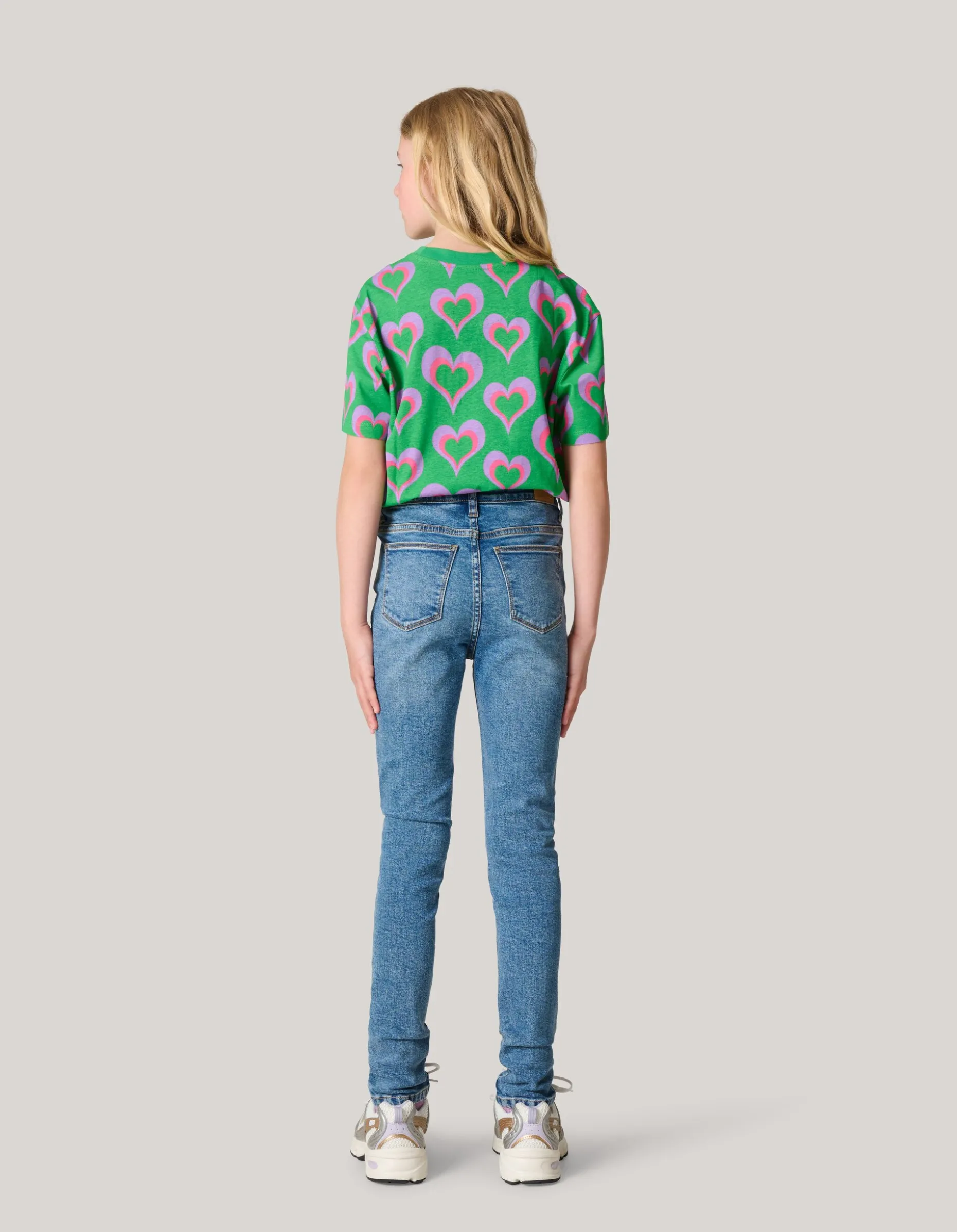 Printed T-shirt Groen