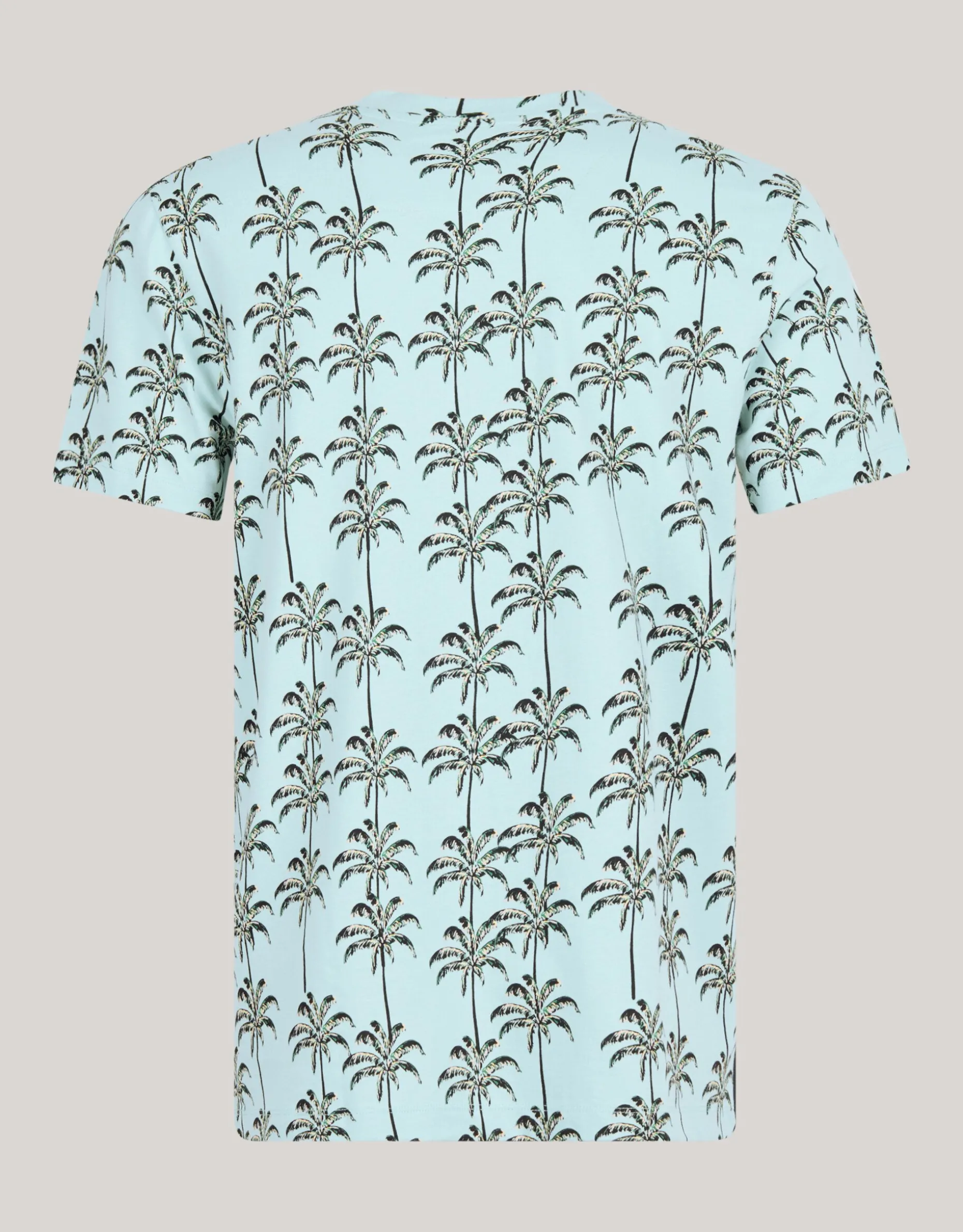 Printed T-shirt Lichtblauw