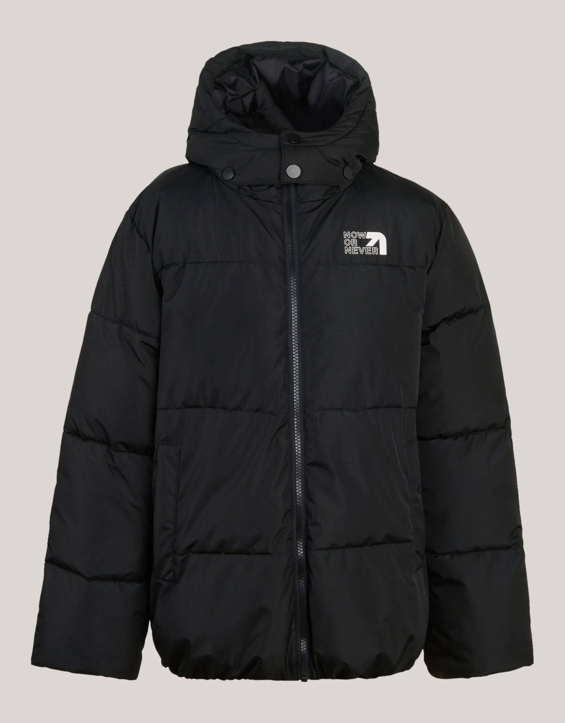 Puffer Jas Zwart