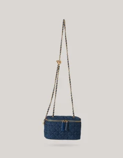 Quilted Tas Donkerblauw