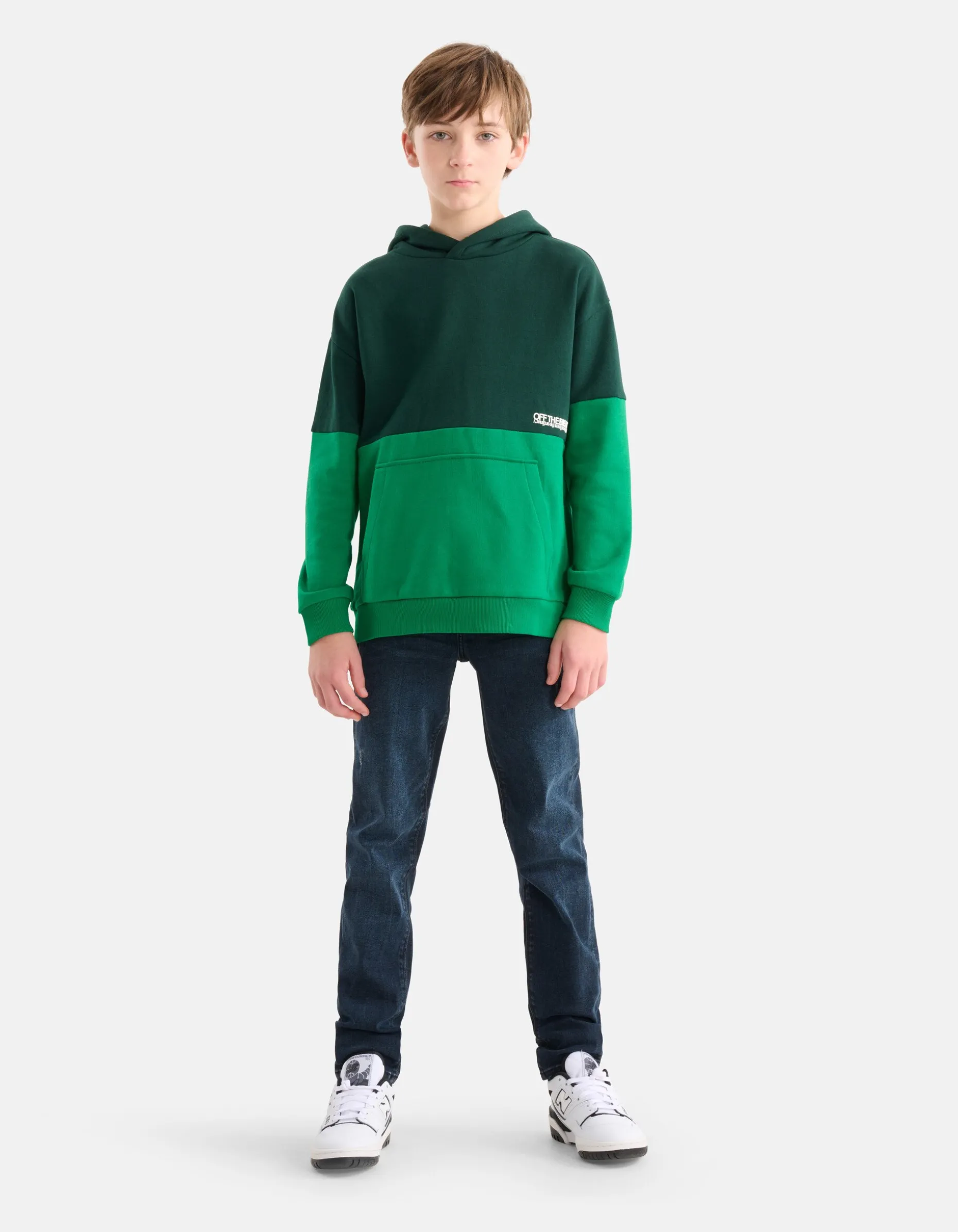 Regular Jeans Blauw/Zwart
