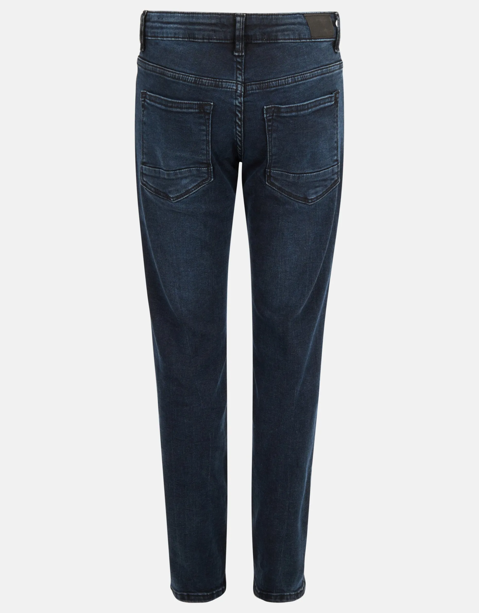 Regular Jeans Blauw/Zwart