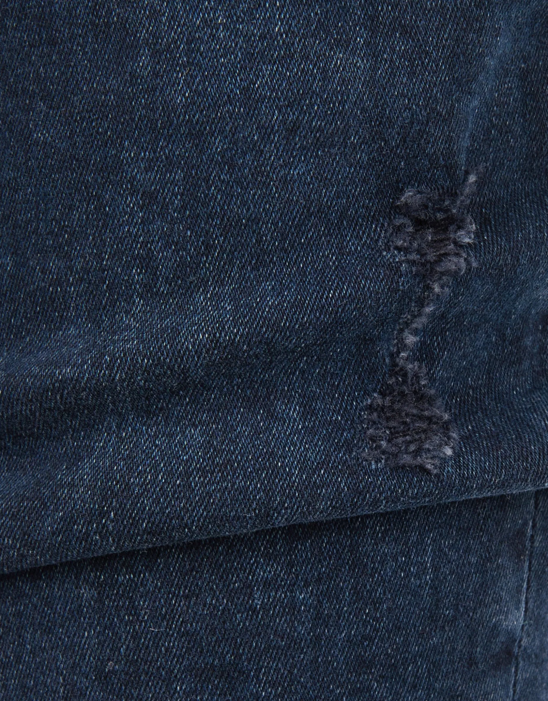 Regular Jeans Blauw/Zwart
