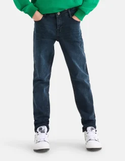 Regular Jeans Blauw/Zwart