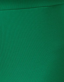 Rib Flared Legging Groen