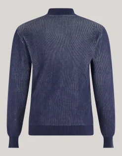 Rib Trui Donkerblauw