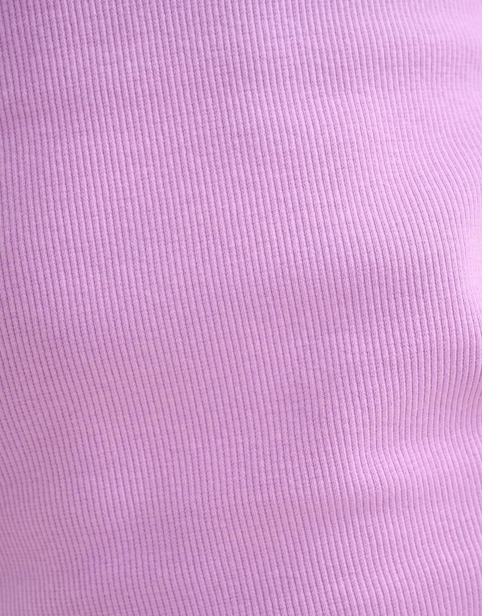 Ruffle Rib Top Lichtpaars