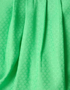 Ruffle Top Groen