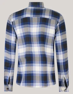 Ruiten Overshirt Gebroken Wit