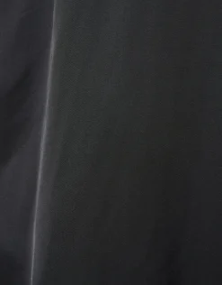 Satijnen Maxi Rok Zwart