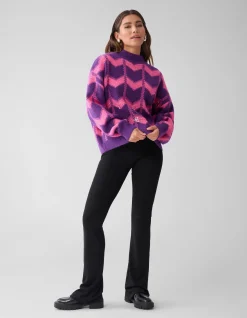 Sequin Dames Trui Paars By Furmey