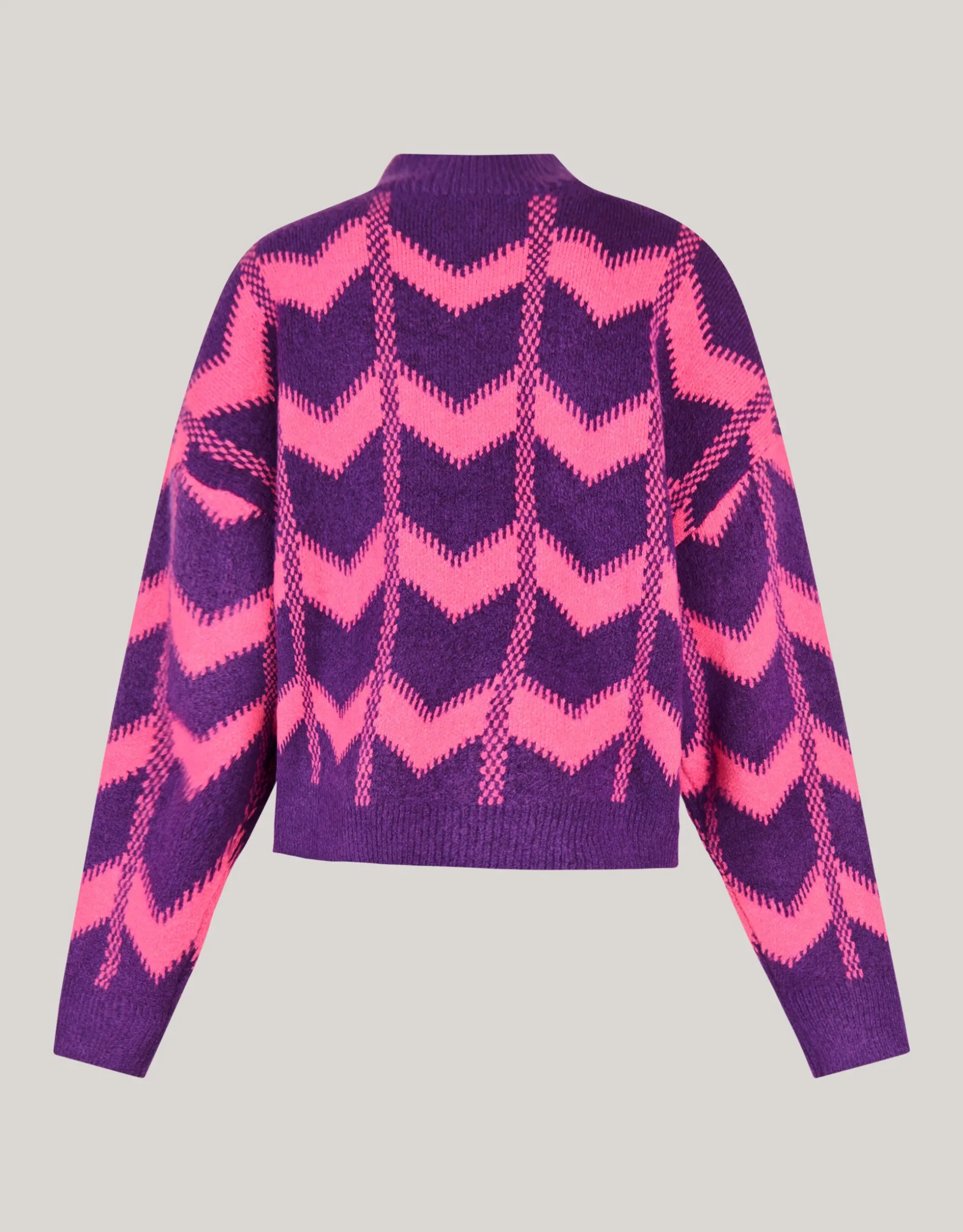 Sequin Dames Trui Paars By Furmey