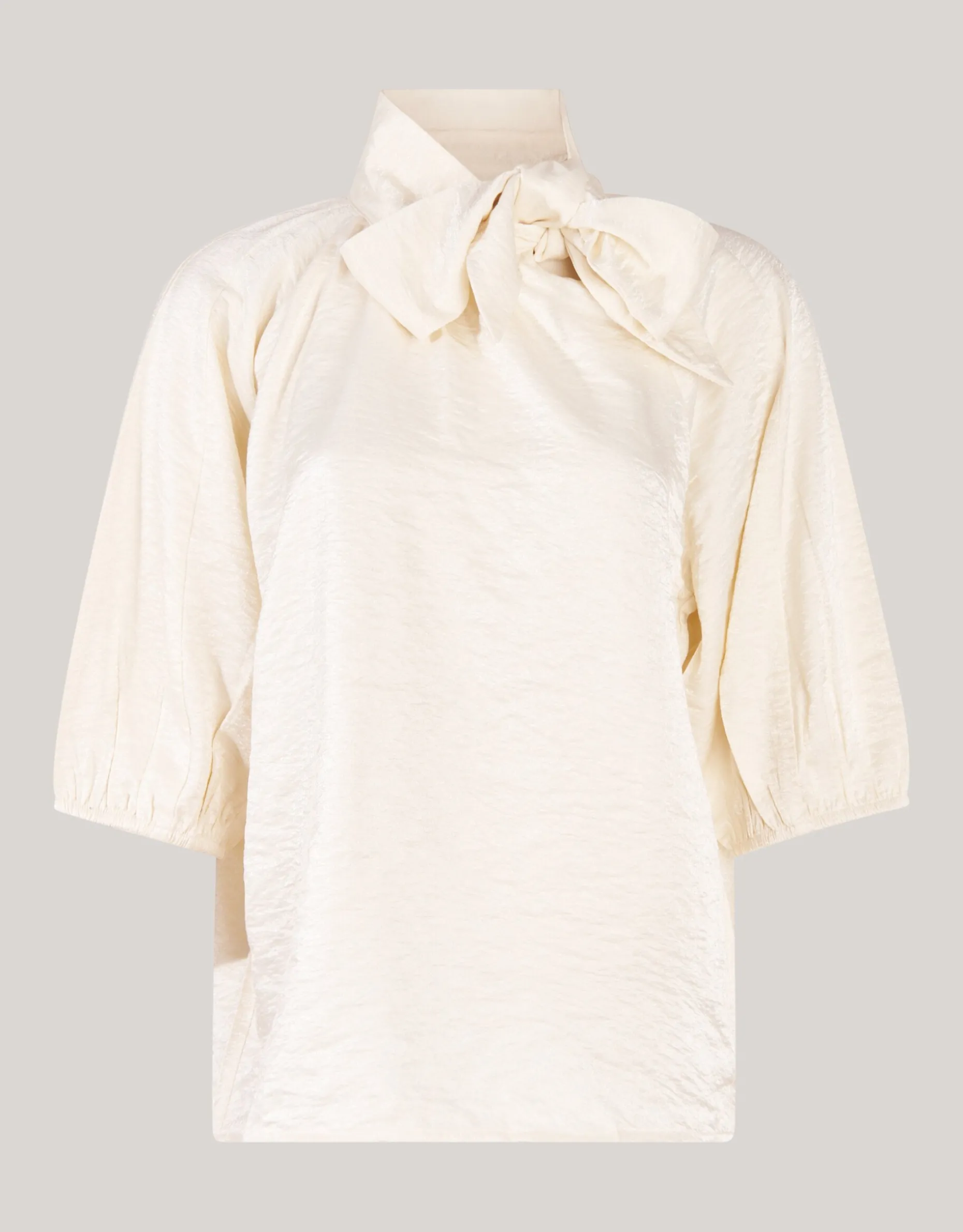Shine Blouse Gebroken Wit