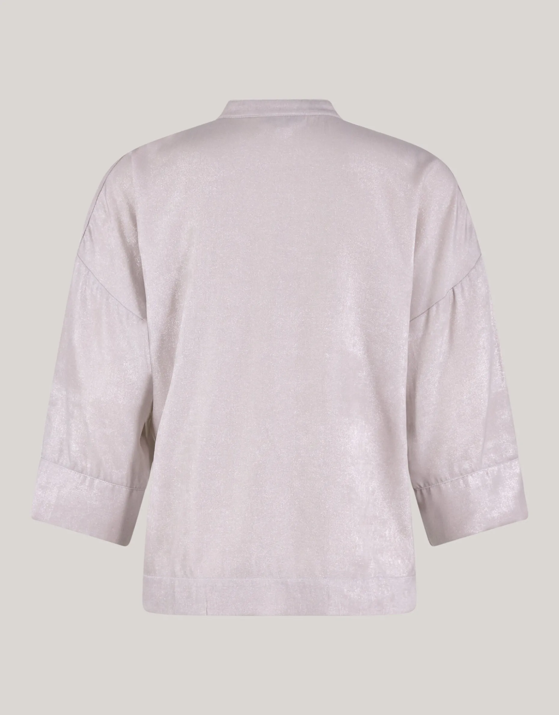 Shine Wide Blouse Zilver