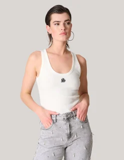 Shoeby Logo Tanktop Wit