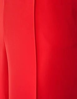 Side Stripe Broek Rood