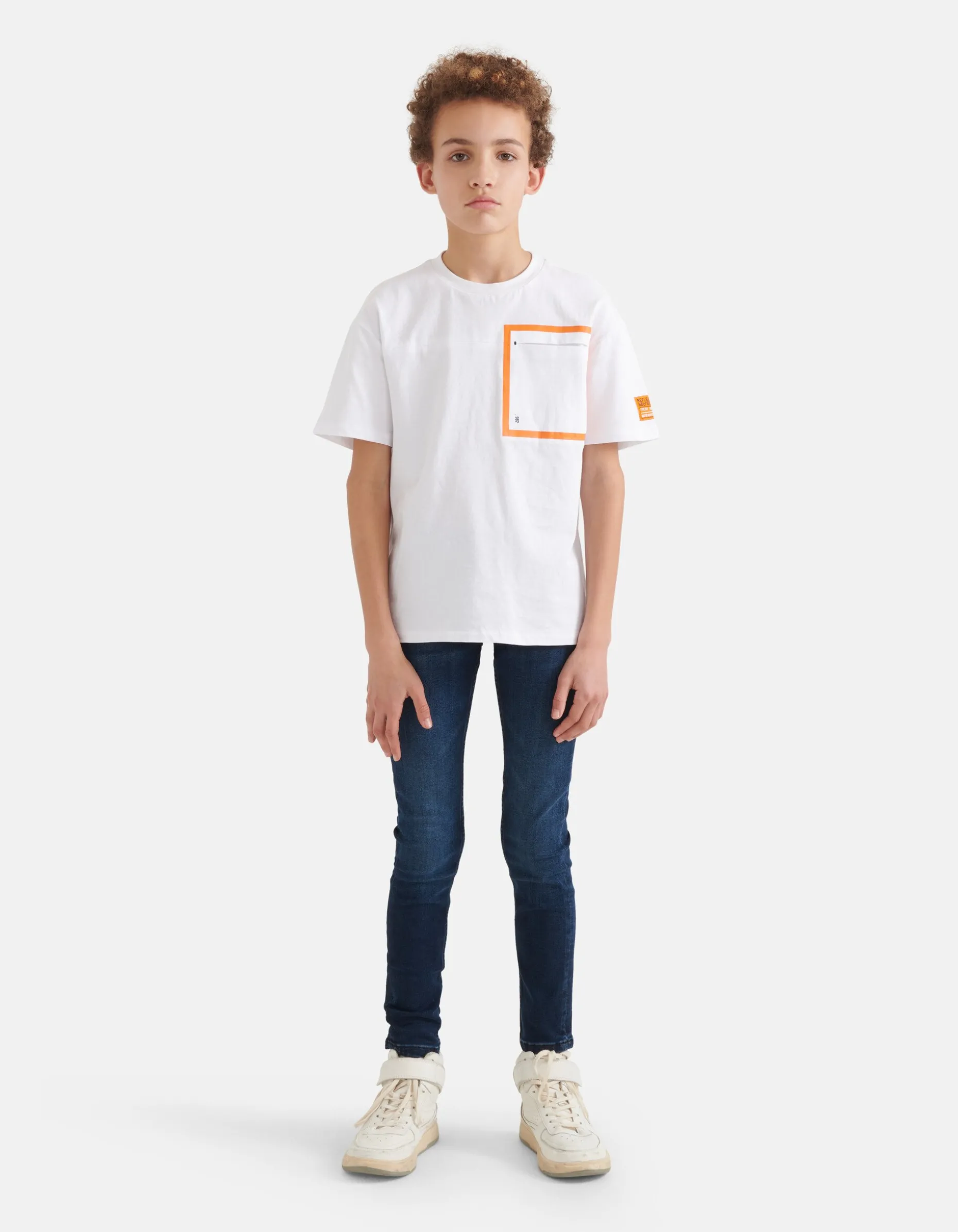 Skinny Jeans Blauw/Zwart