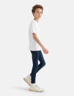 Skinny Jeans Blauw/Zwart