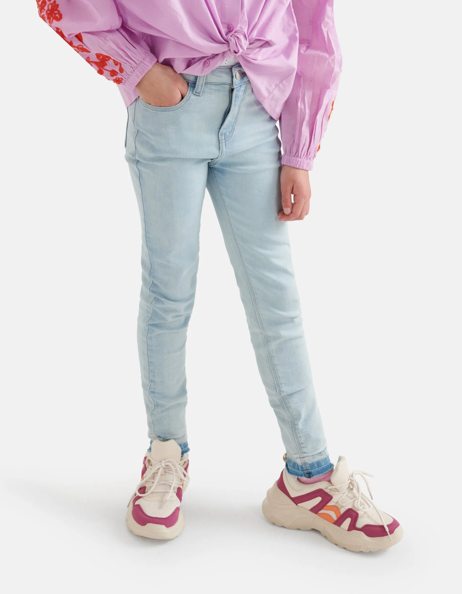 Skinny Jeans Bleached