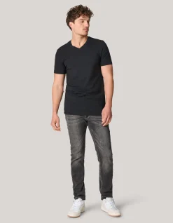 Slim Fit Jog Jeans Grijs L32