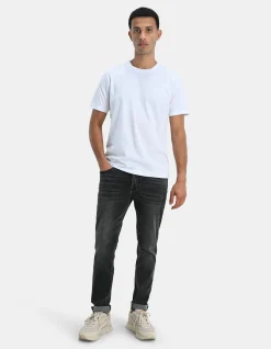 Slim Fit Jog Jeans Grijs L34