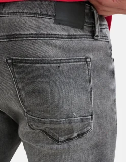 Slim Fit Jog Jeans Lichtgrijs L32