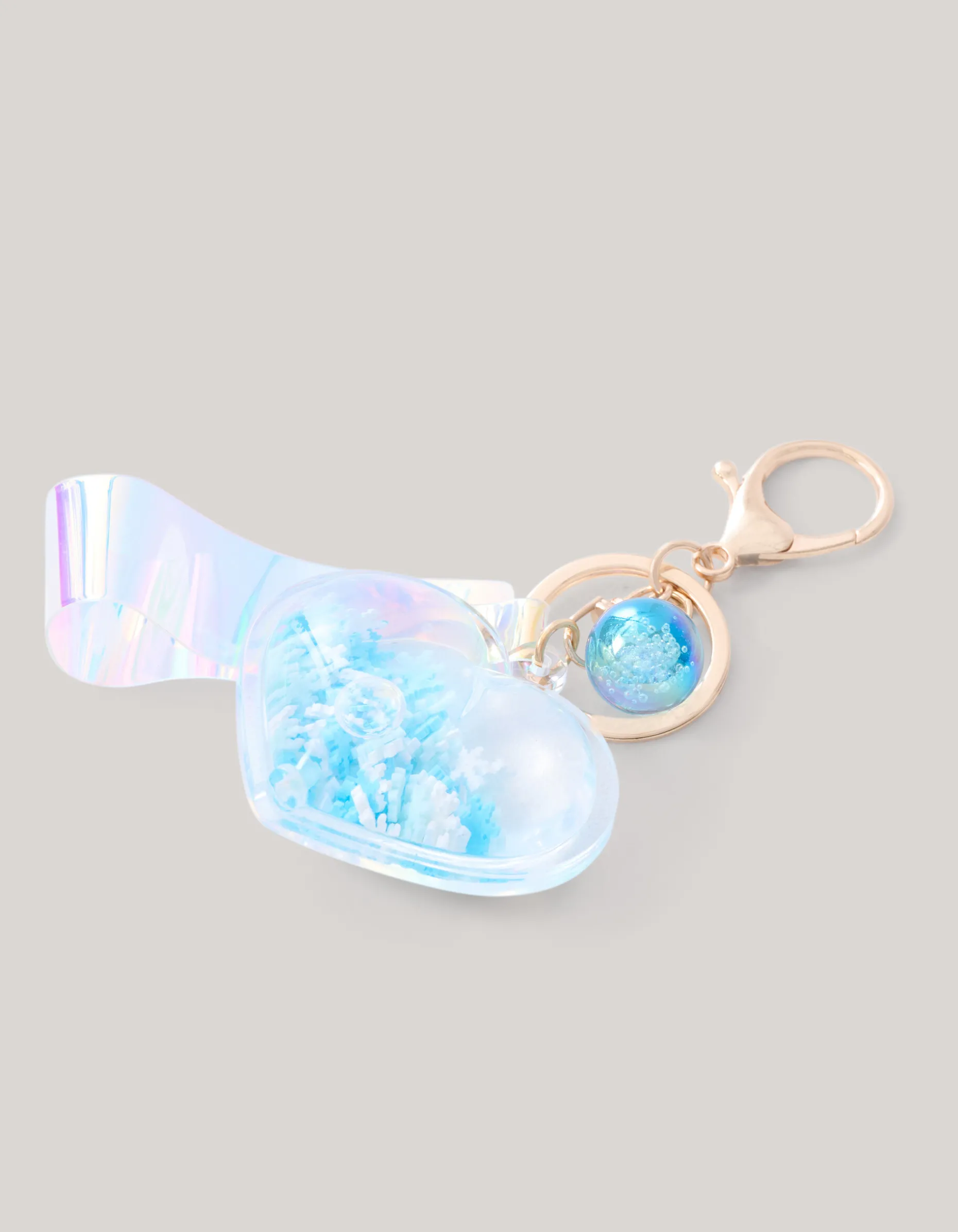 Sneeuw Sleutelhanger Blauw