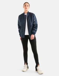 Split Legging Zwart