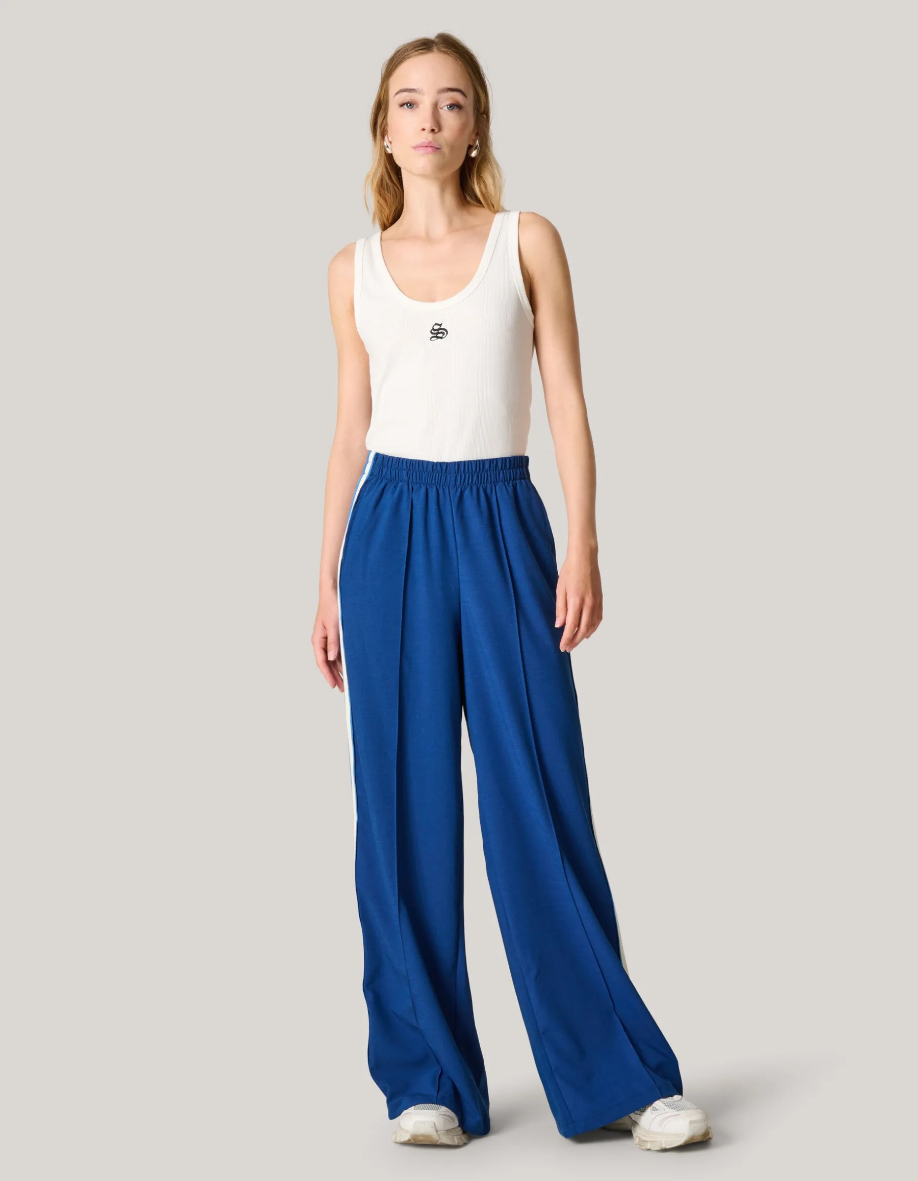 Sporty Broek Donkerblauw