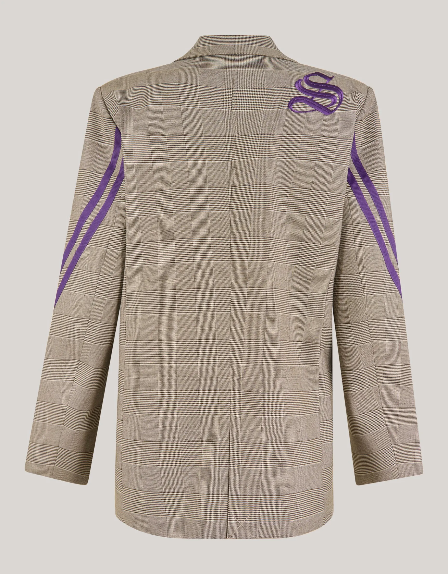 Sporty Ruiten Blazer Bruin