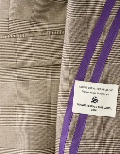 Sporty Ruiten Blazer Bruin