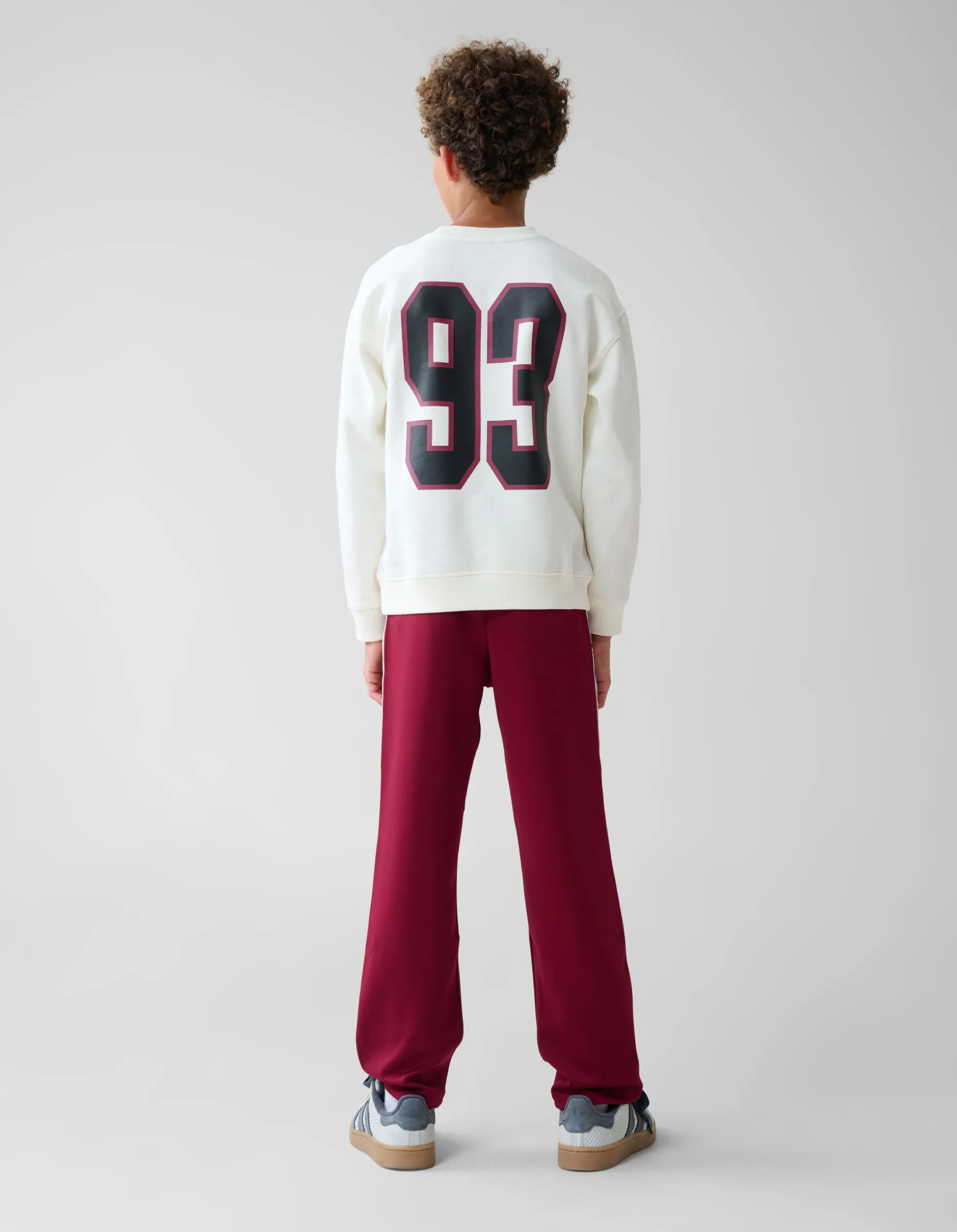 Sporty Tape Broek Donkerrood