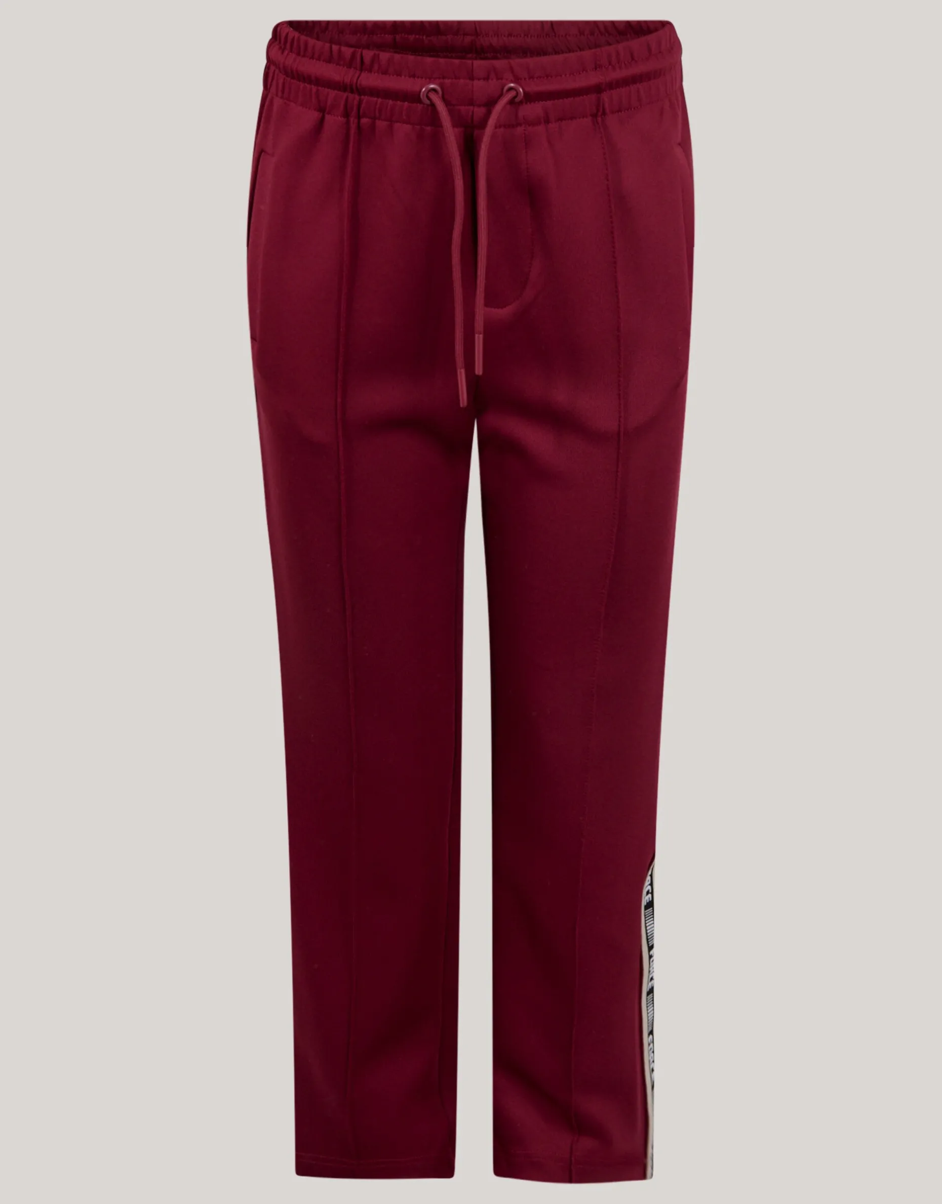 Sporty Tape Broek Donkerrood