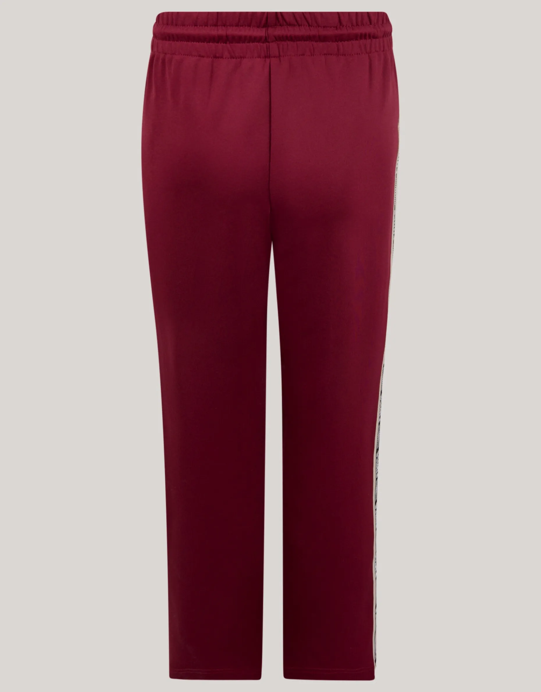 Sporty Tape Broek Donkerrood