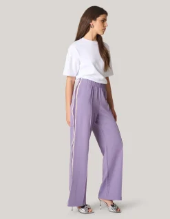 Sporty Tape Broek Paars