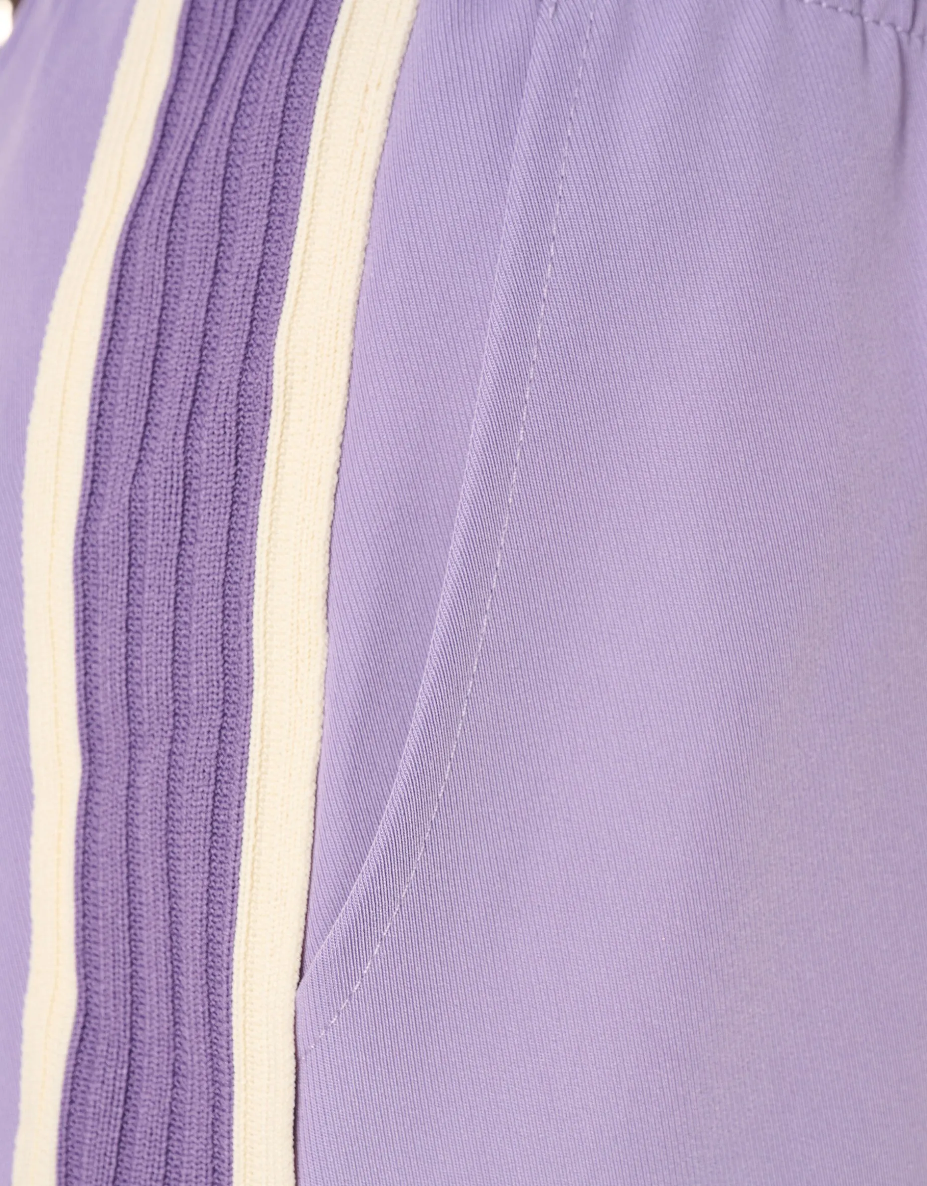 Sporty Tape Broek Paars