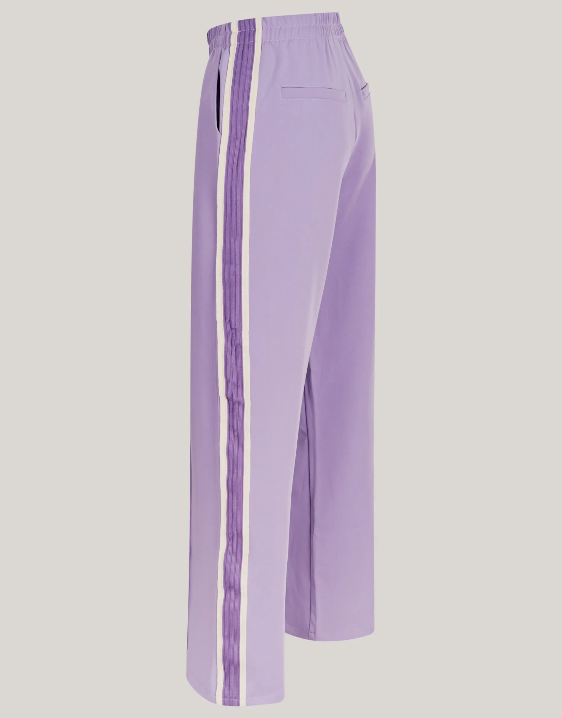 Sporty Tape Broek Paars