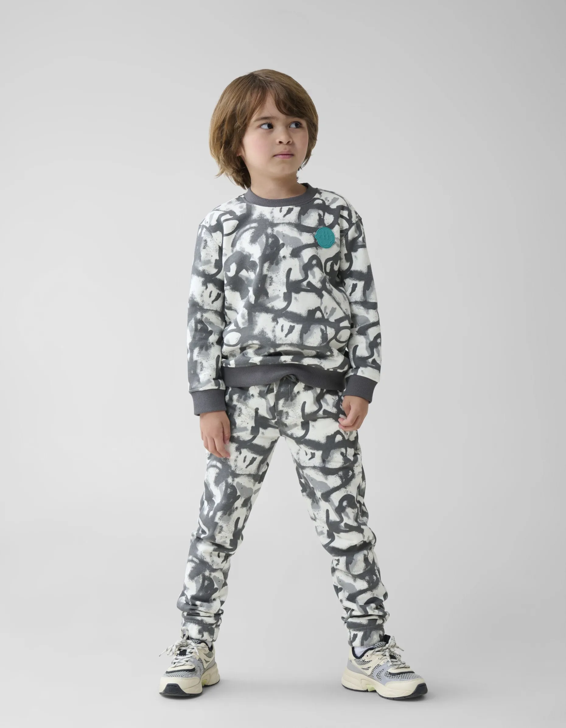 Spray Broek Grijs