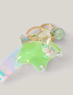 Ster Sleutelhanger Groen