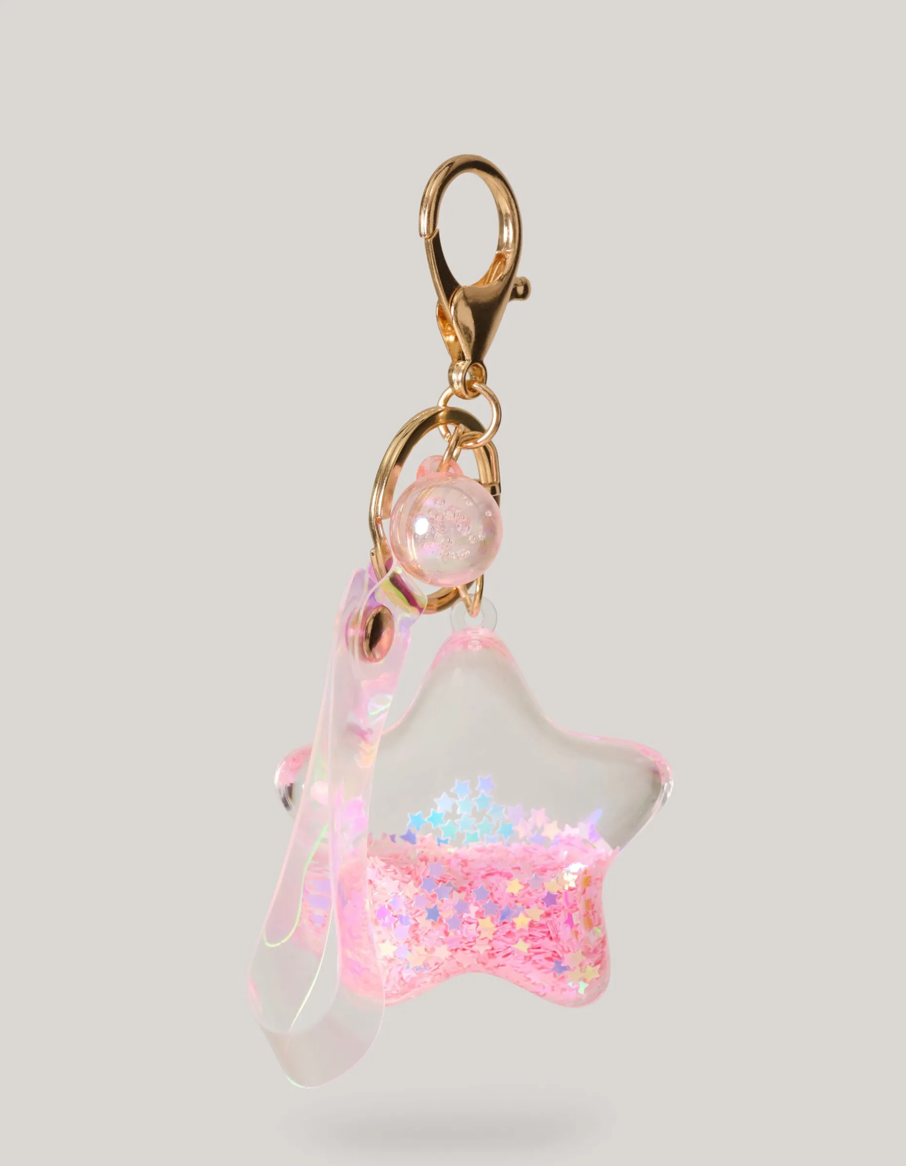 Sterren Sleutelhanger Roze