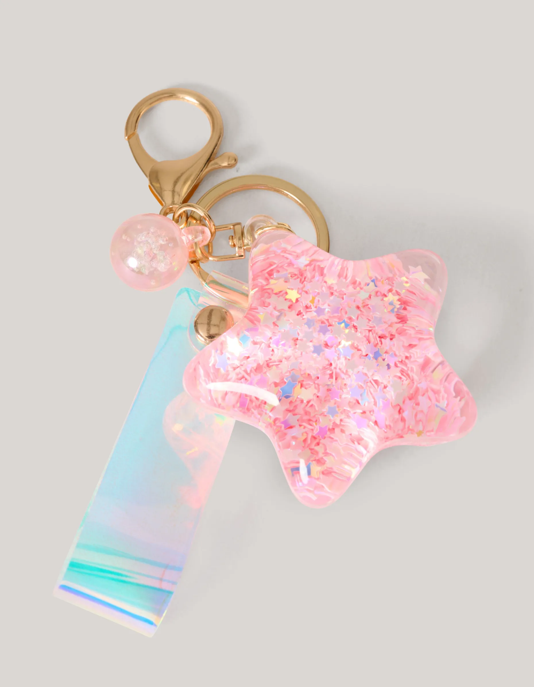 Sterren Sleutelhanger Roze