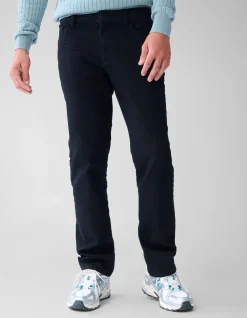 Straight Fit Broek Zwart
