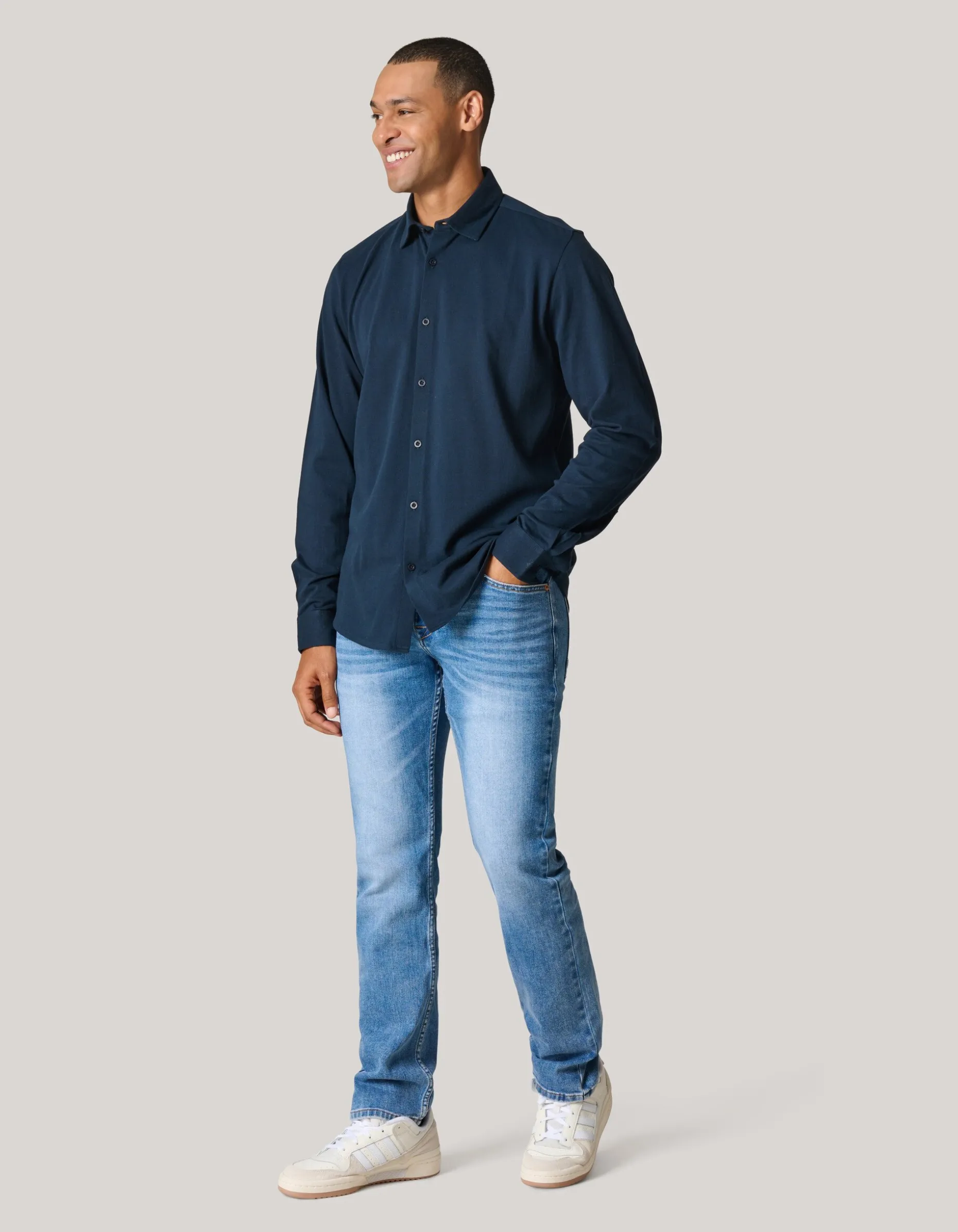Straight Fit Jeans Mediumstone L30