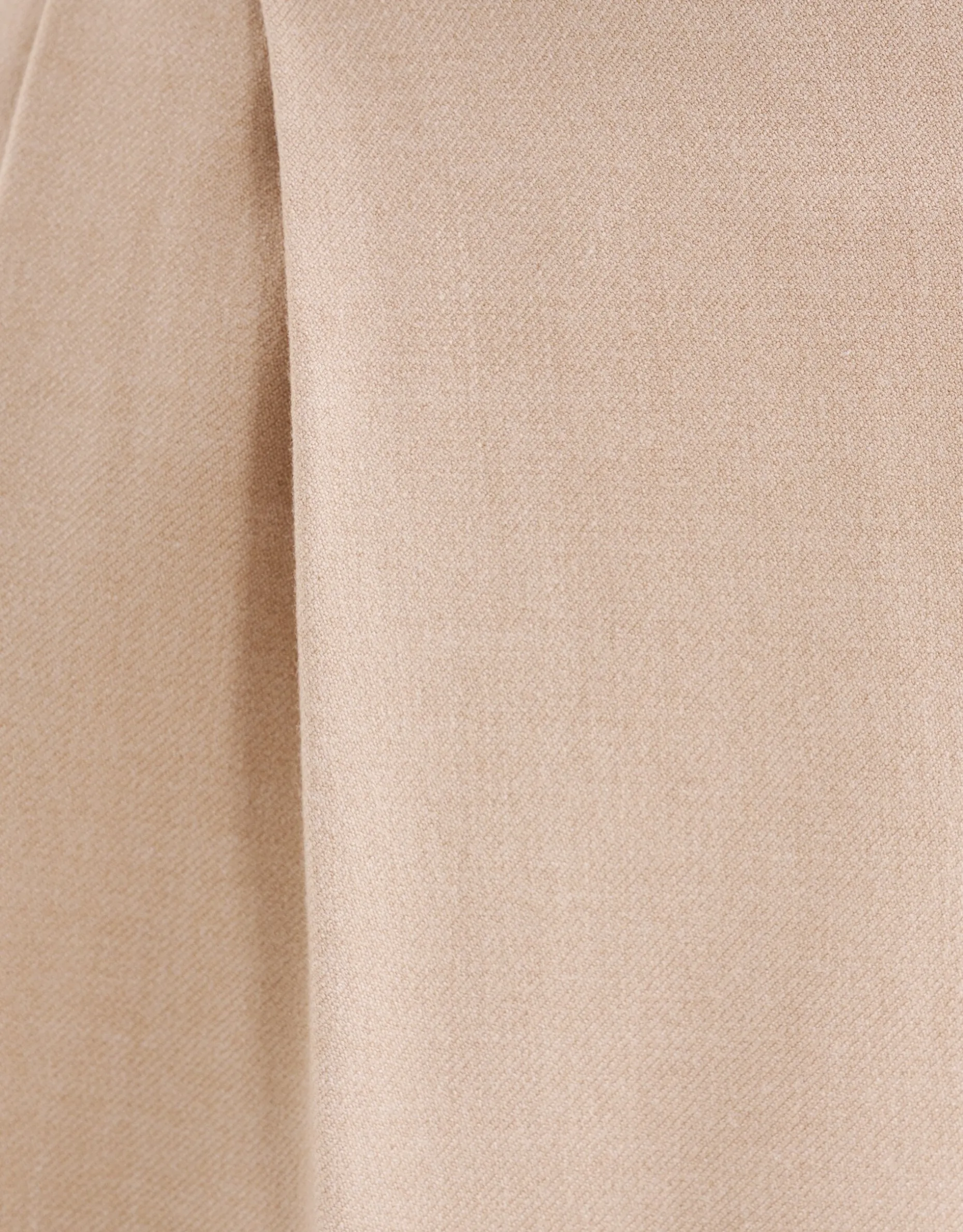 Straight Fit Pantalon Beige