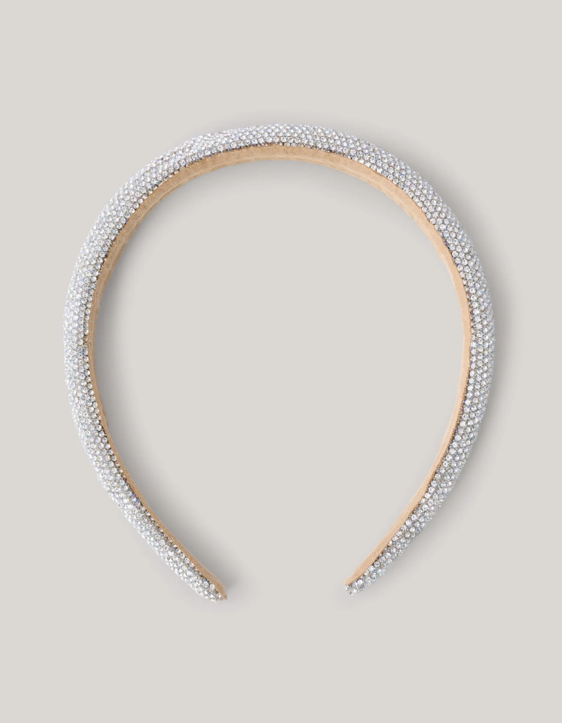 Strass Haarband Zilver