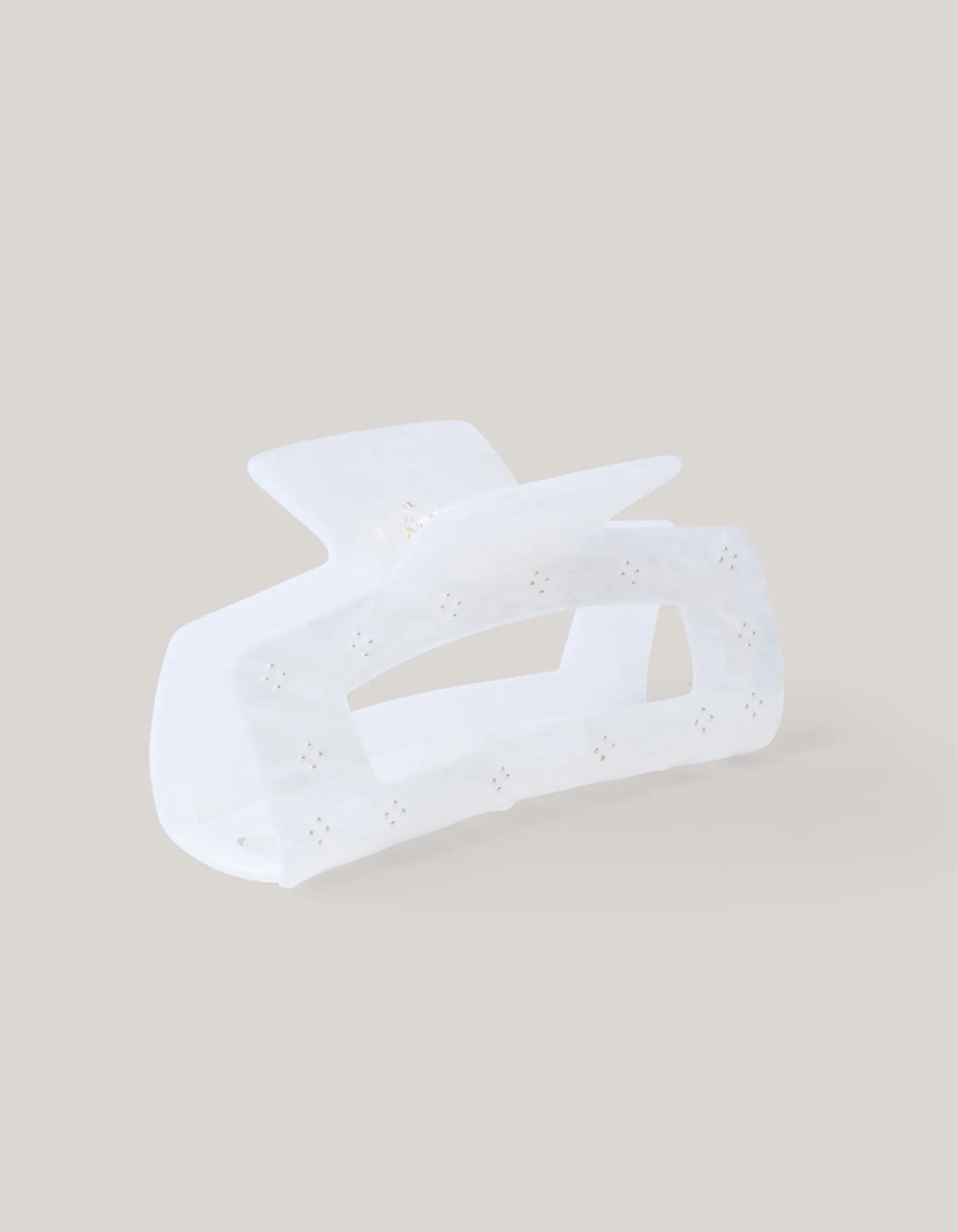 Strass Haarklem Wit