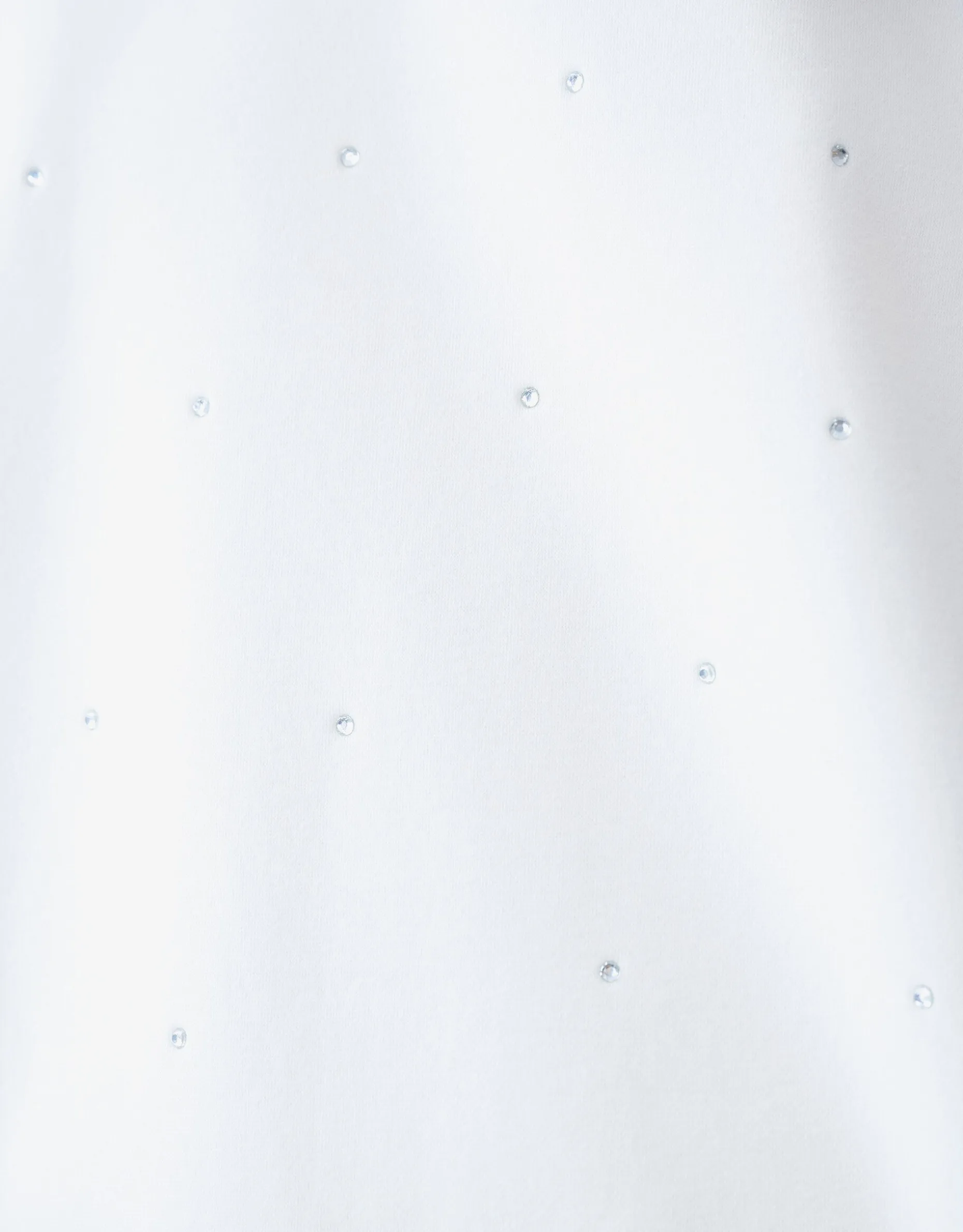 Strass Sweater Gebroken Wit